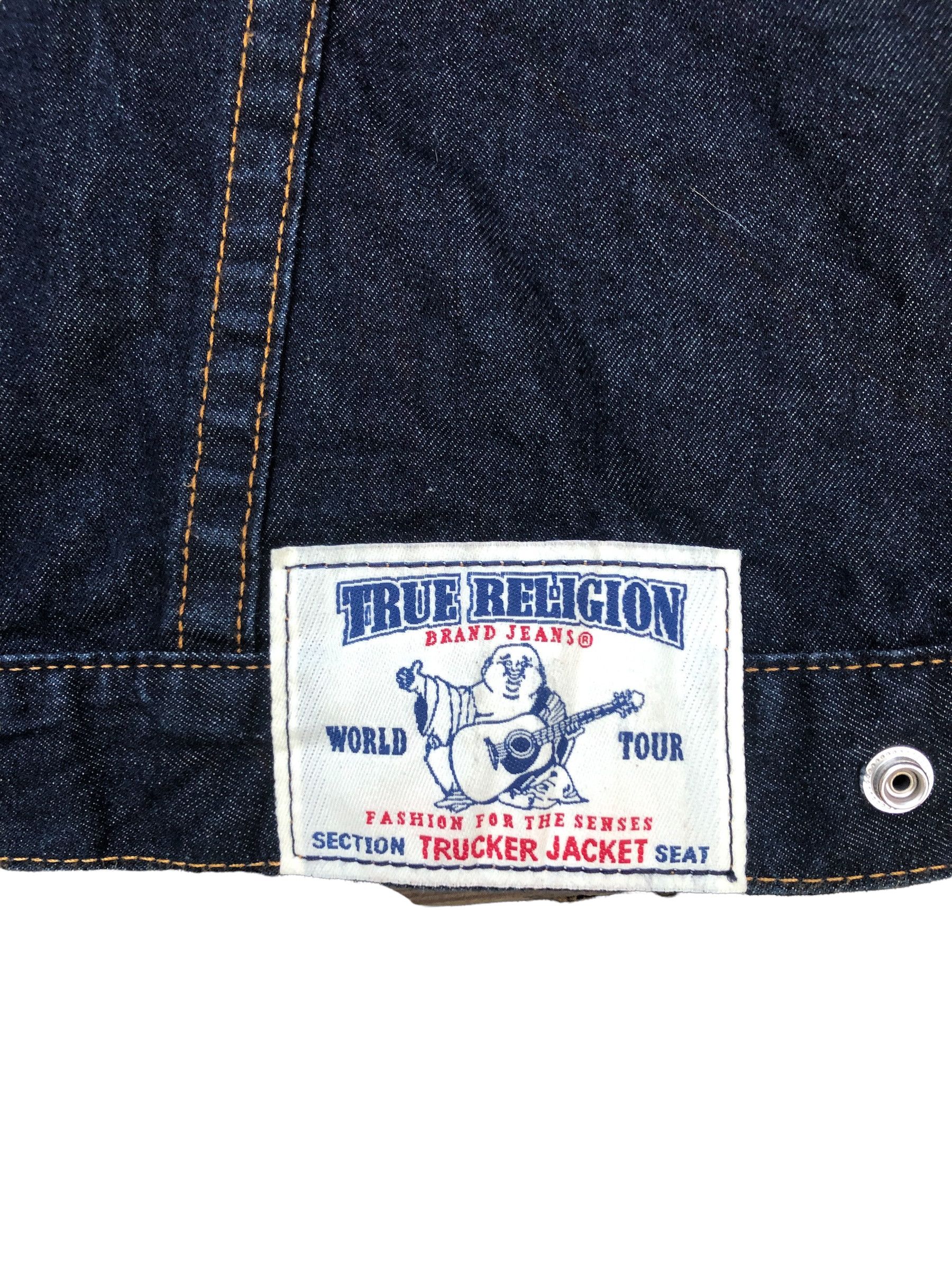 True Religion × Vintage Vintage True Religion Jean Jacket Medium TRUCKER JACKET Size US M / EU 48-50 / 2 - 4 Thumbnail