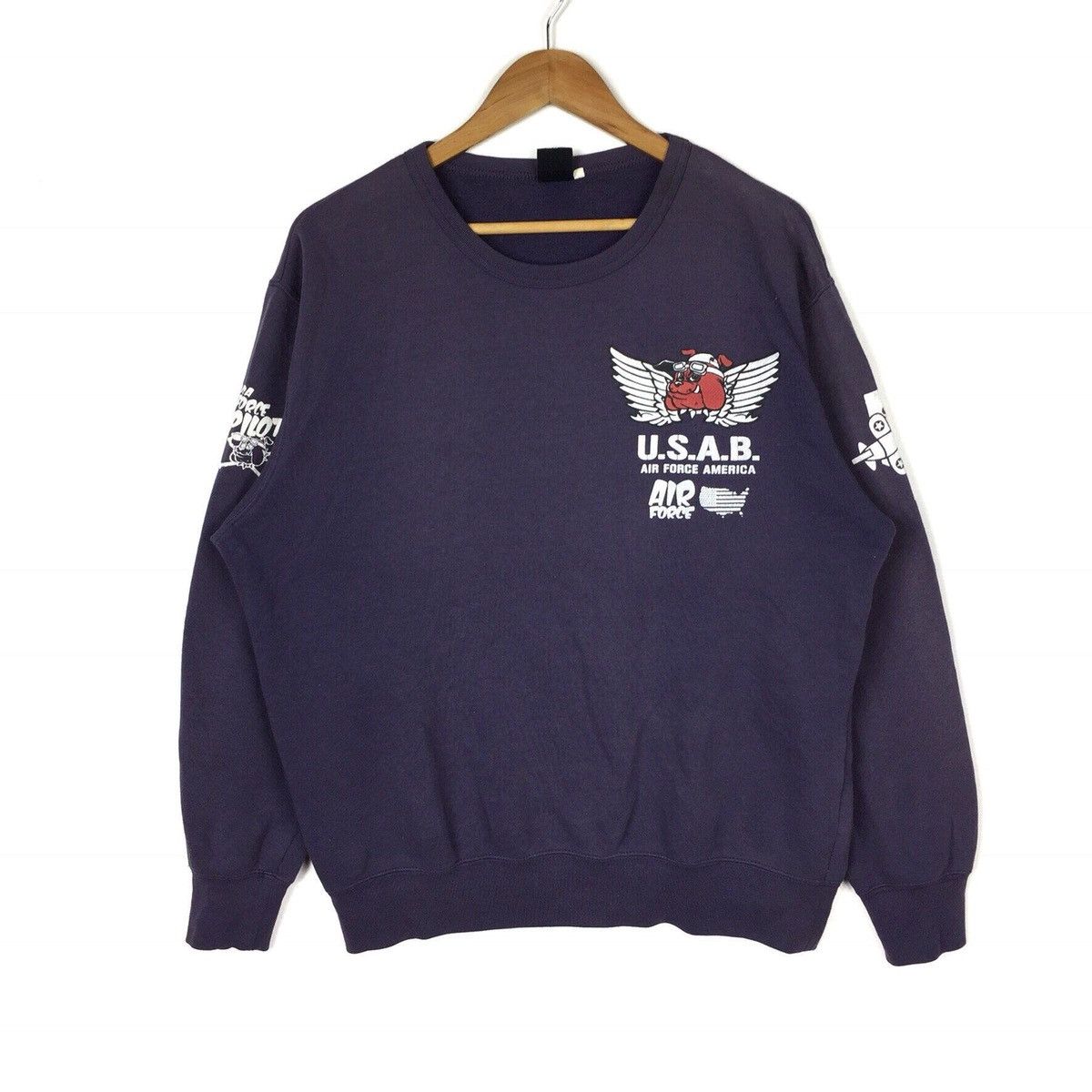 Other Vintage Us Air Force sky pilot sweatshirt Size US L / EU 52-54 / 3 - 2 Thumbnail