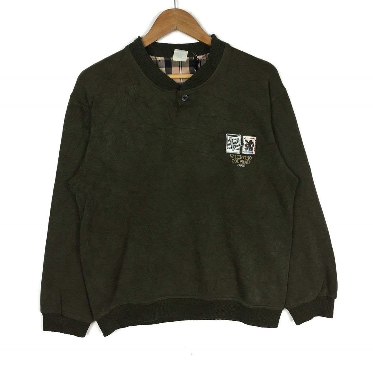 Vintage VALENTINO COUPEAU PARIS SWEATSHIRT Size US M / EU 48-50 / 2 - 1 Thumbnail