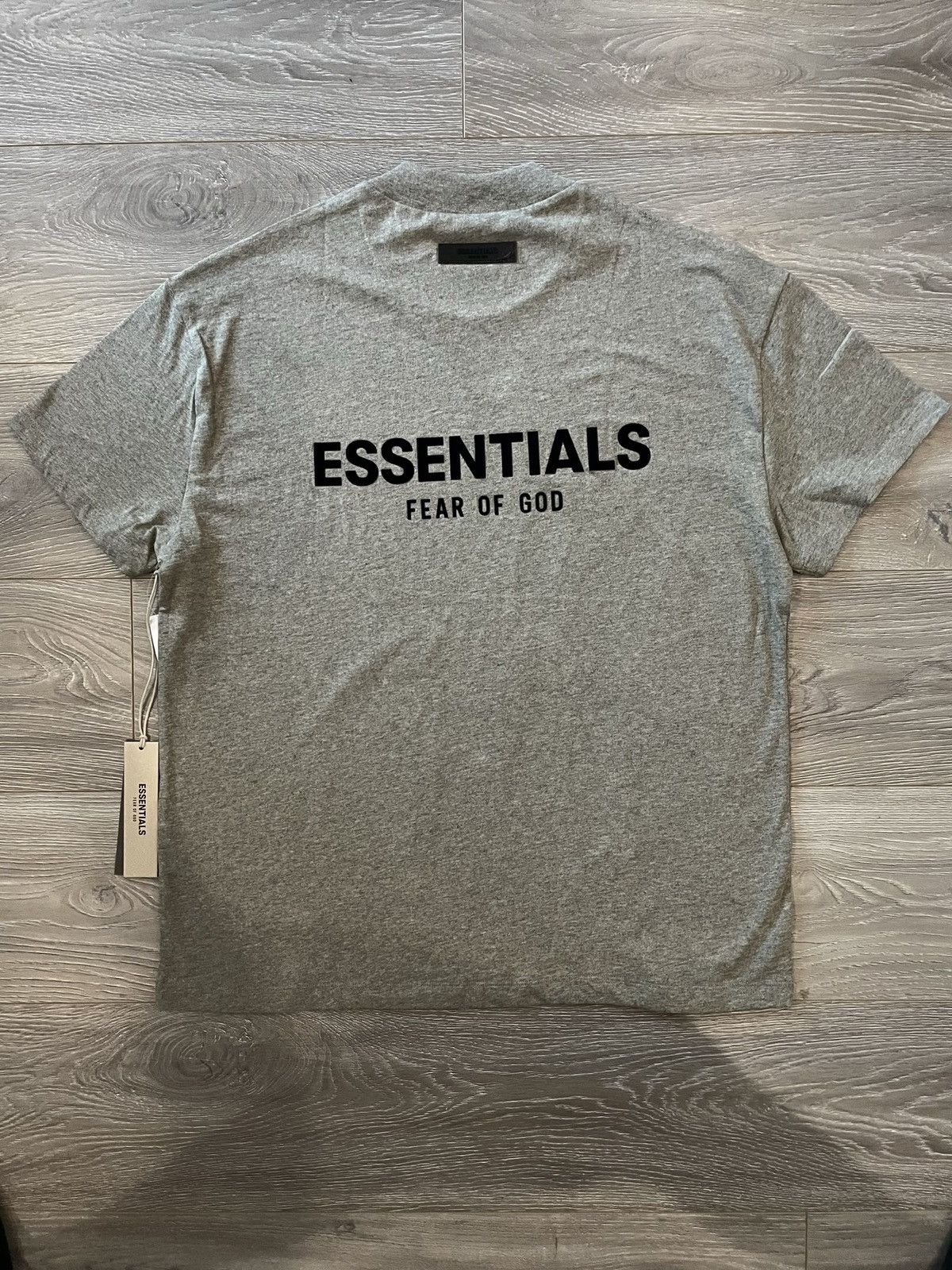 Fear of God × Vintage Fear of God Essentials Dark Oatmeal T-Shirt Size US L / EU 52-54 / 3 - 2 Thumbnail