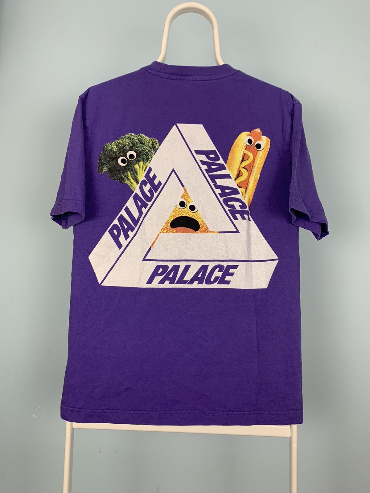 Palace 2017 Palace Payne Food T-Shirt Tee Purple Small Size US S / EU 44-46 / 1 - 1 Thumbnail