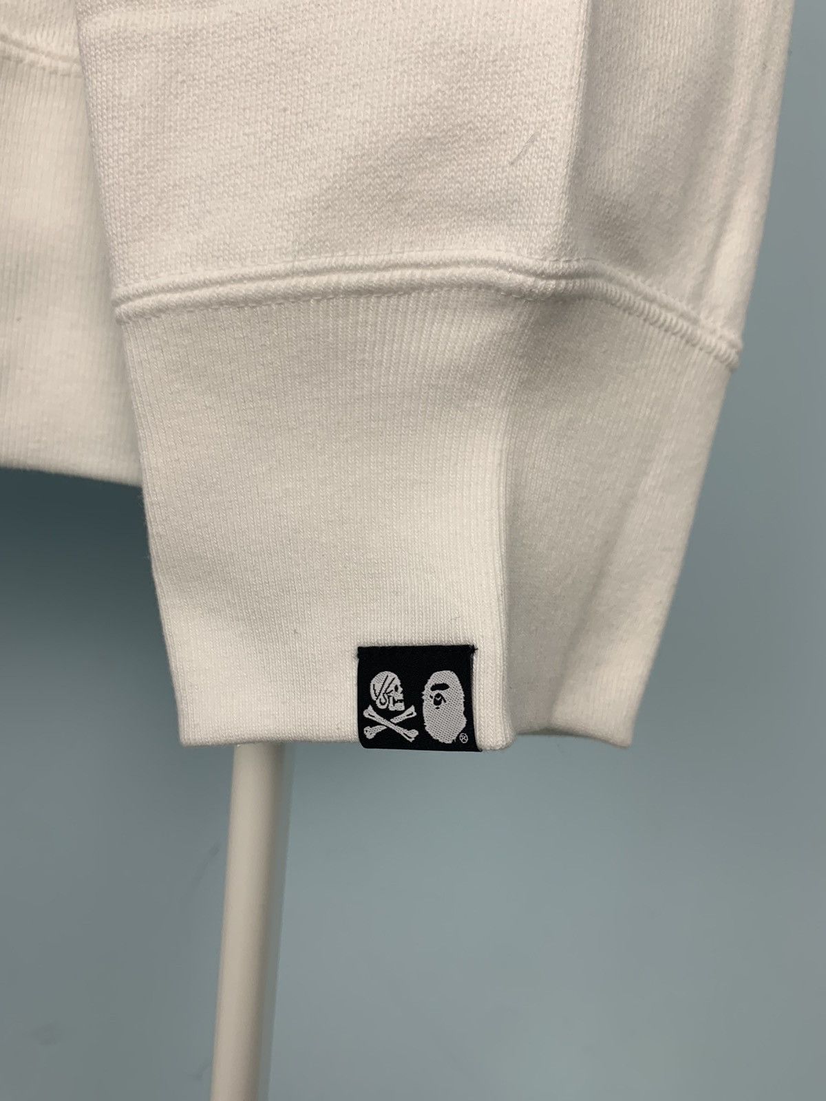 Bape × Neighborhood Bape Neighborhood Ape Skull Crewneck White XL Size US XL / EU 56 / 4 - 3 Thumbnail
