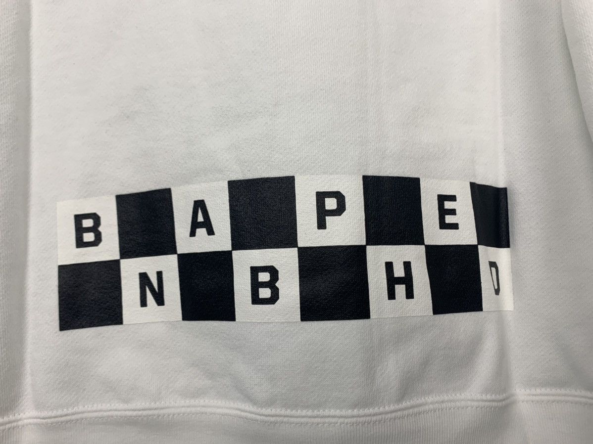 Bape × Neighborhood Bape Neighborhood Ape Skull Crewneck White XL Size US XL / EU 56 / 4 - 8 Thumbnail
