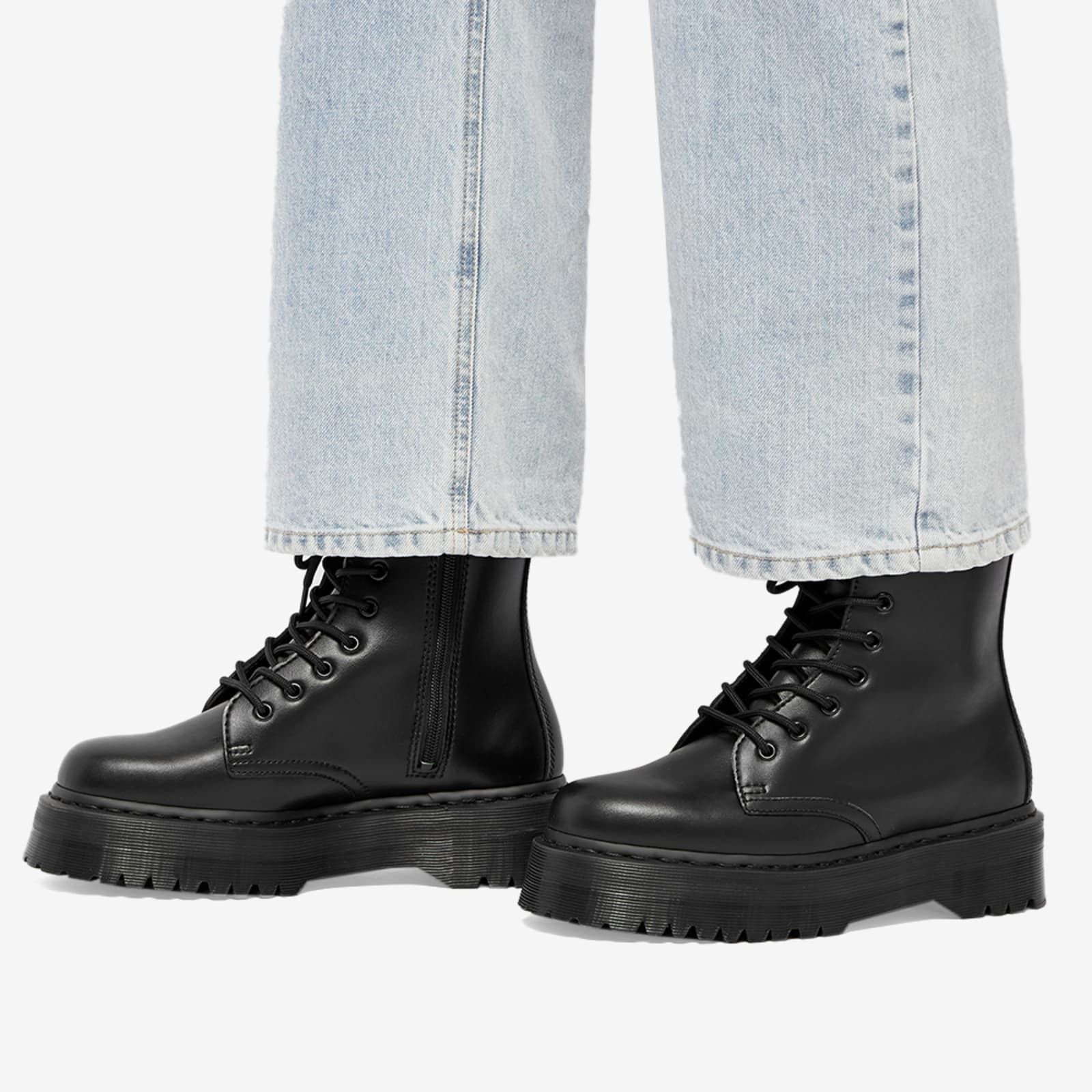 Dr. Martens DR. MARTENS VEGAN JADON II BLACK MONO 25310001 US 7.5 EU 40 Size US 7.5 / EU 40-41 - 6 Thumbnail