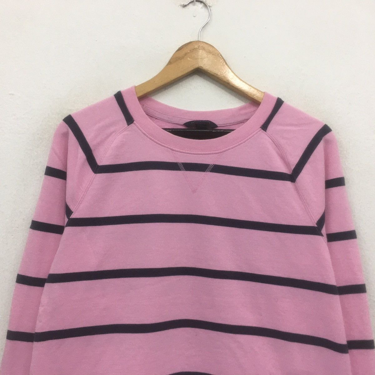 Tommy Hilfiger × Tommy Jeans × Vintage Vintage Tommy Hilfiger Stripes Sweatshirt Crewneck Jumper Size US M / EU 48-50 / 2 - 2 Thumbnail