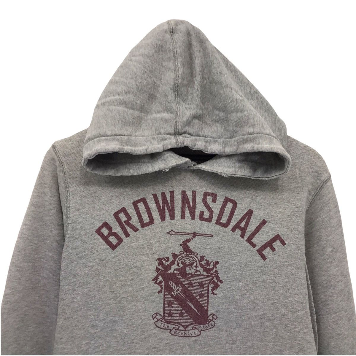 Champion × Vintage Vintage Champion Hoodie Sweatshirt Big Logo Brownsdale Size US S / EU 44-46 / 1 - 2 Thumbnail