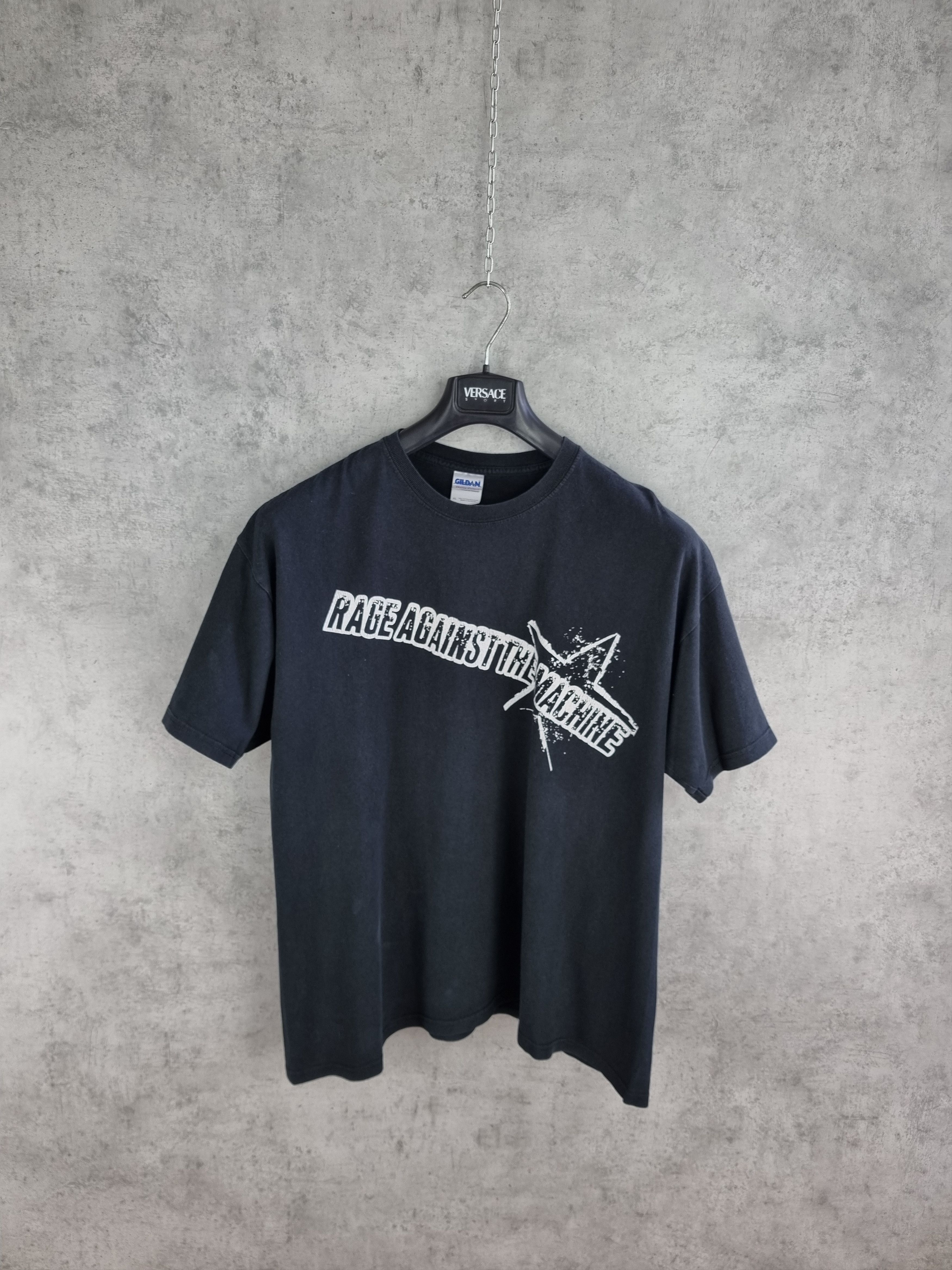 Band Tees × Rage Against The Machine × Vintage Rage Against the Machine Big Logo Vintage Tee Shirt Size US XL / EU 56 / 4 - 7 Thumbnail
