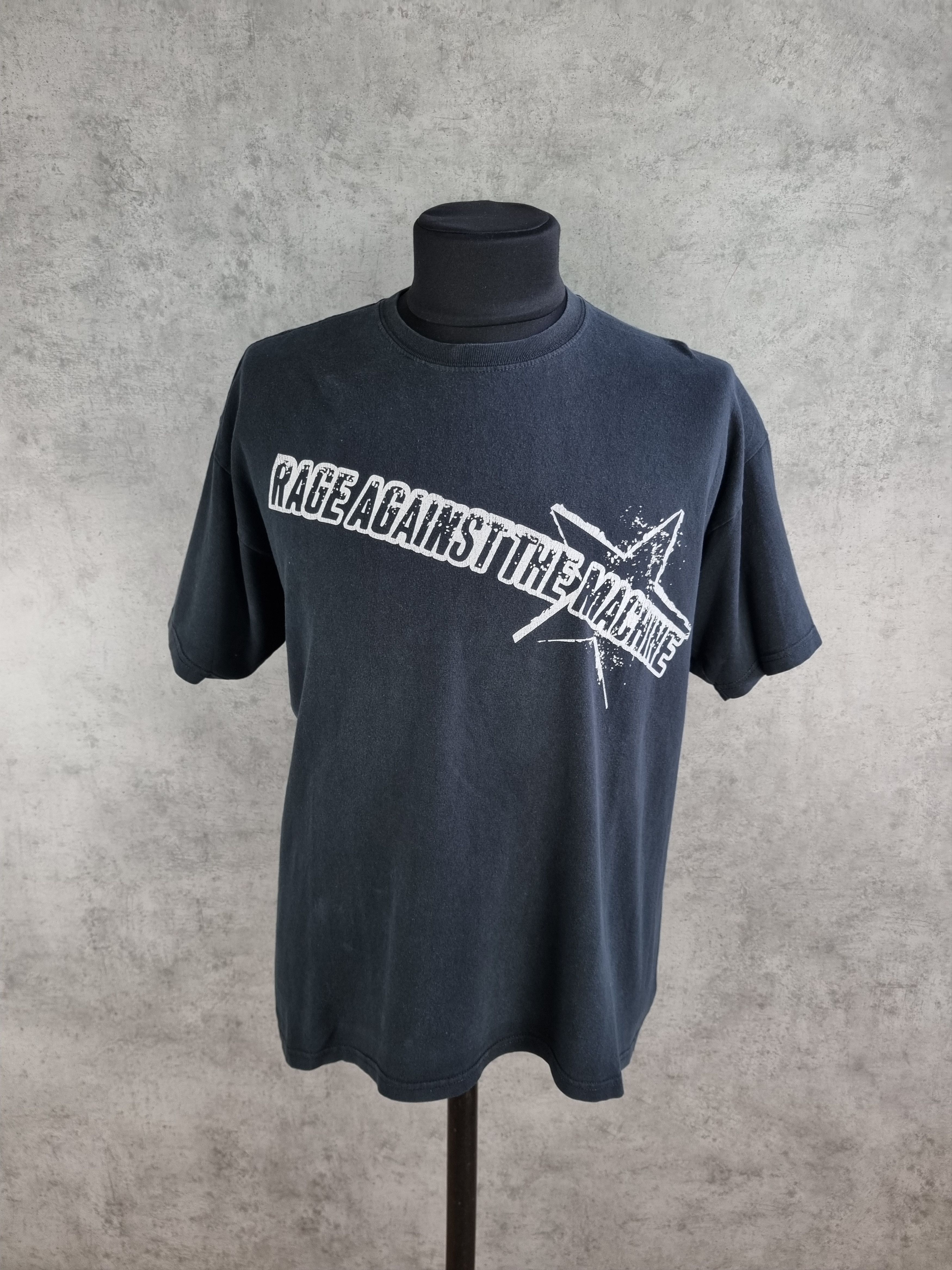 Band Tees × Rage Against The Machine × Vintage Rage Against the Machine Big Logo Vintage Tee Shirt Size US XL / EU 56 / 4 - 3 Thumbnail