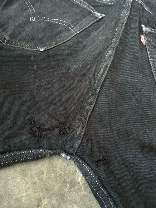 Levi's 90s Vintage Levi's 501 Black Made In USA Jeans 32x30 Size US 32 / EU 48 - 7 Thumbnail