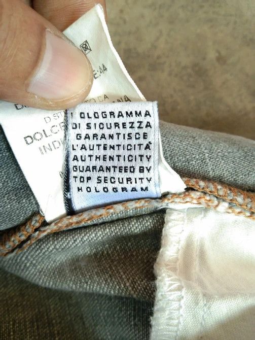 Dolce & Gabbana Vintage Distressed Dolce & Gabbana Faded Grey Jeans 28x30 Size US 28 / EU 44 - 14 Thumbnail