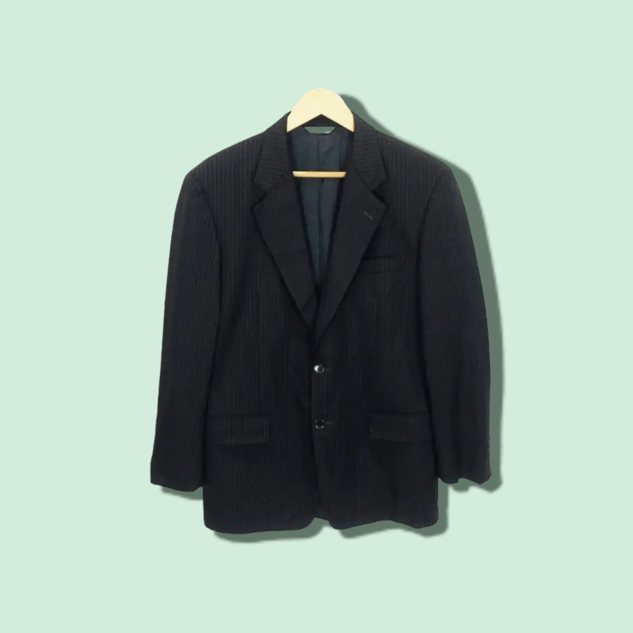 image of Givenchy Blazer Formal Coat in Dark Blue, Men's (Size Medium)
