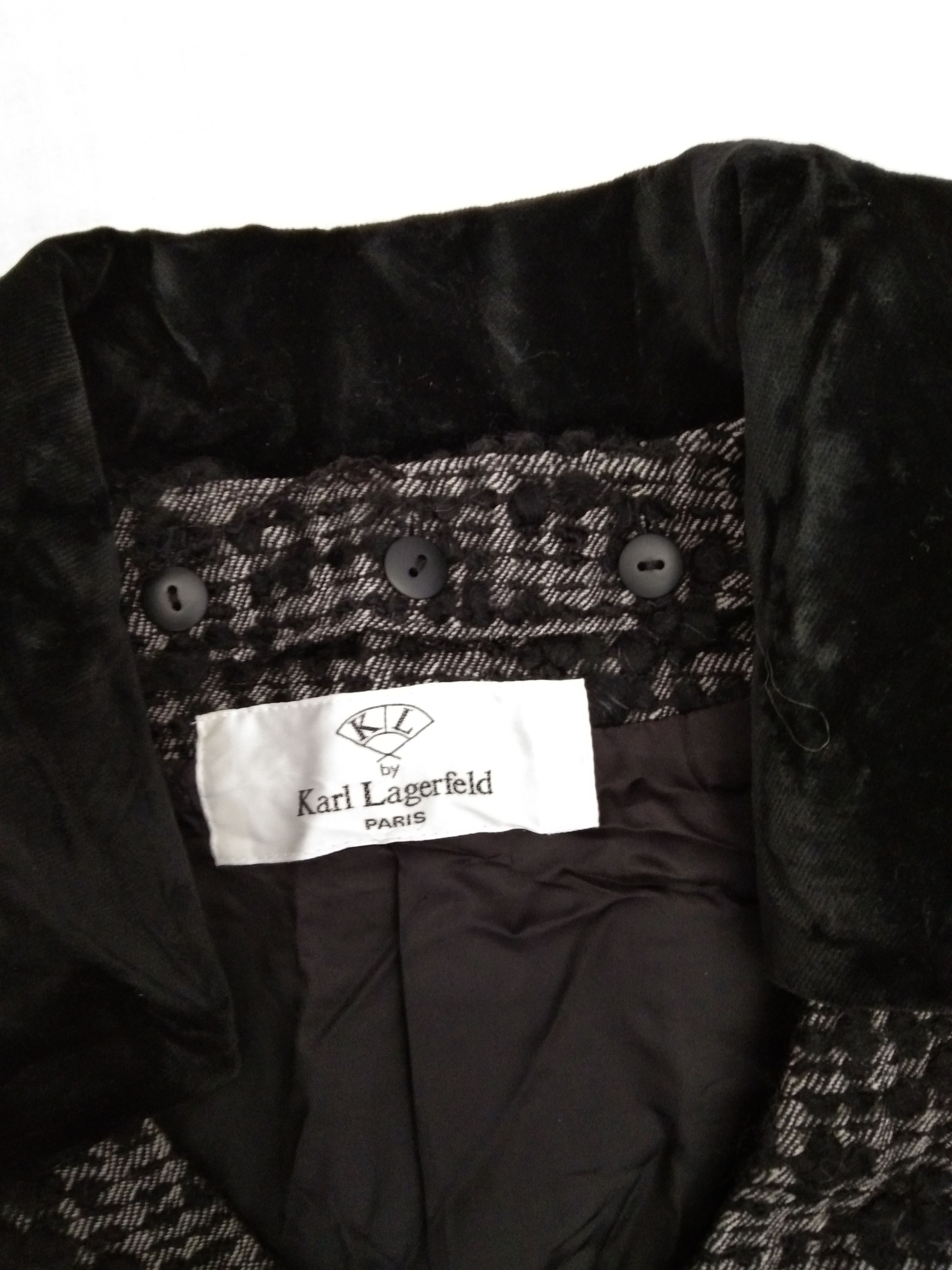 Karl Lagerfeld Karl Lagerfeld Monogram Blazer Size S / US 4 / IT 40 - 8 Thumbnail