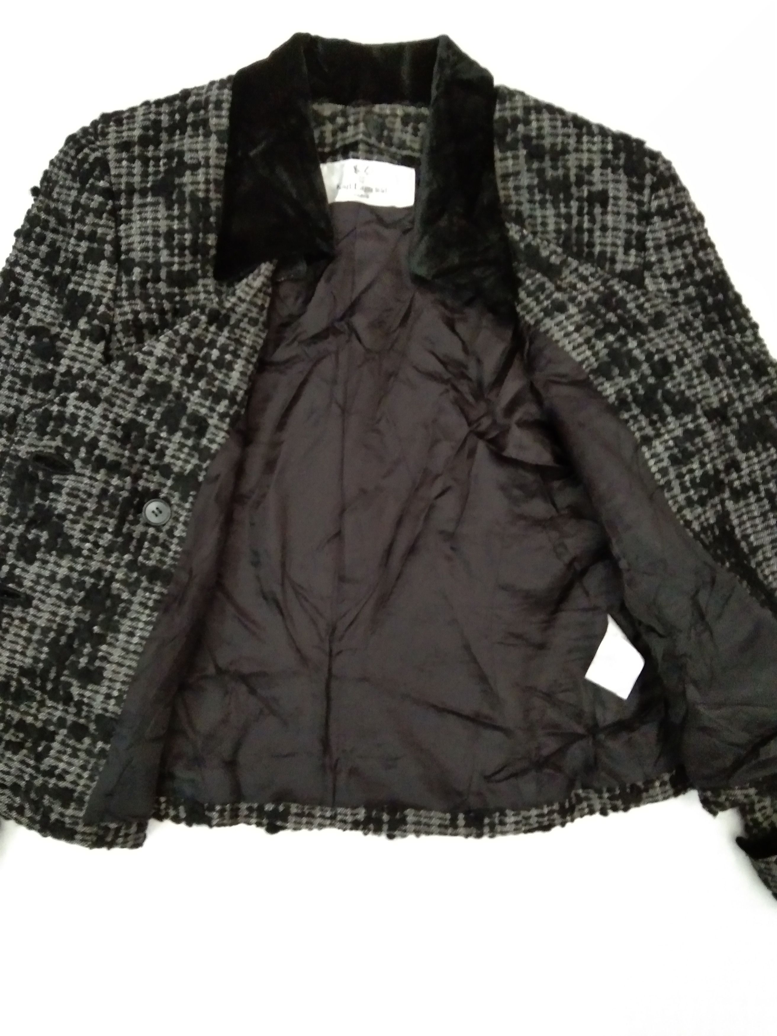 Karl Lagerfeld Karl Lagerfeld Monogram Blazer Size S / US 4 / IT 40 - 6 Thumbnail