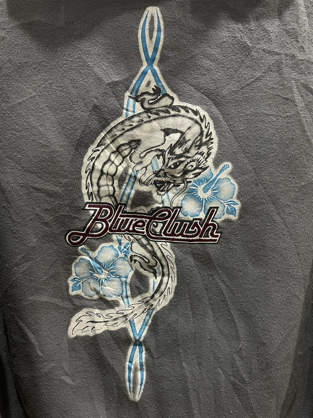 Japanese Brand × Vintage Hoodie Blue Clush X Japanese Brand Size US L / EU 52-54 / 3 - 1 Thumbnail