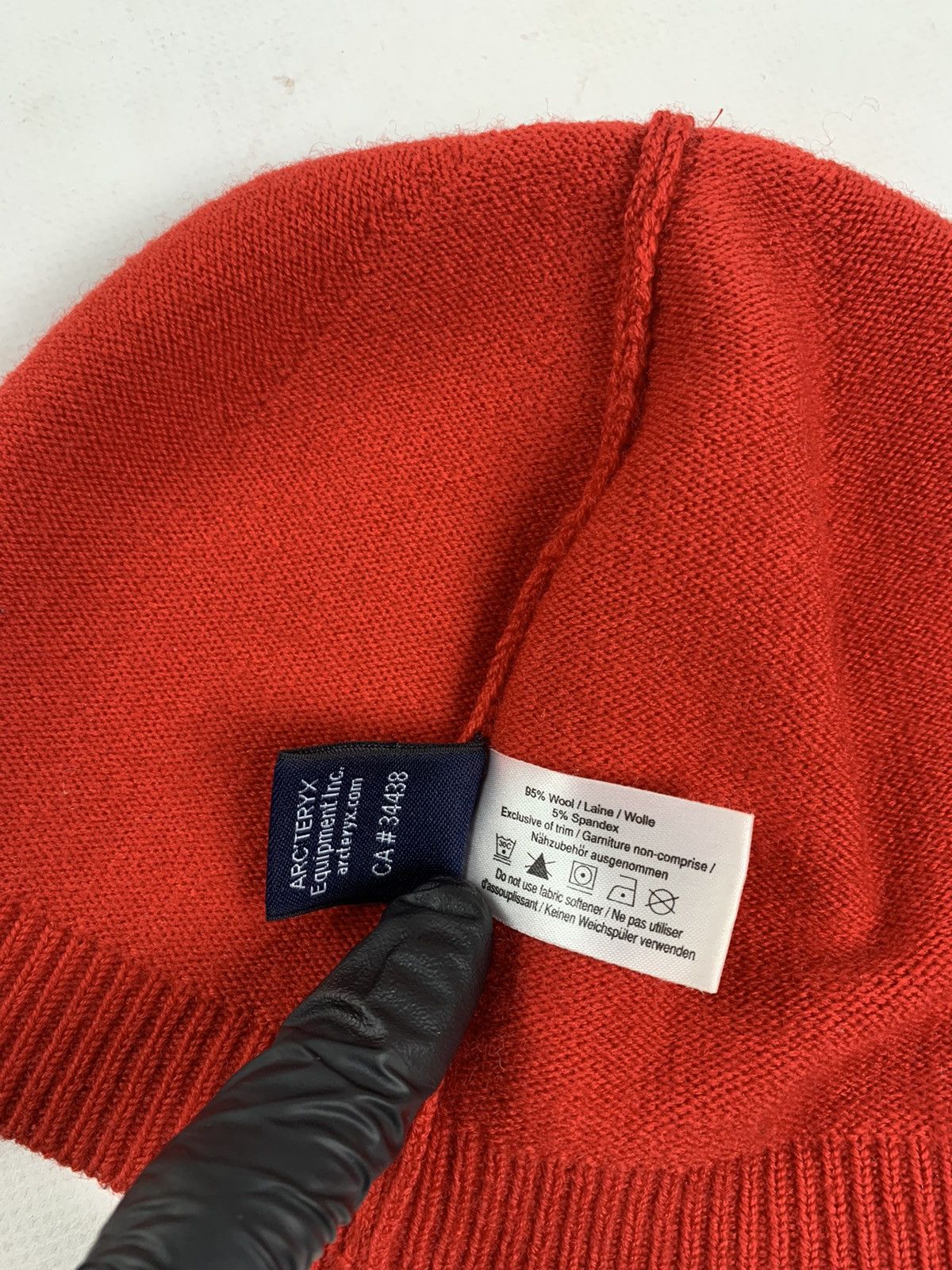 Arc'teryx Arcteryx Red Wool Beanie Hat Cap Size ONE SIZE - 9 Thumbnail
