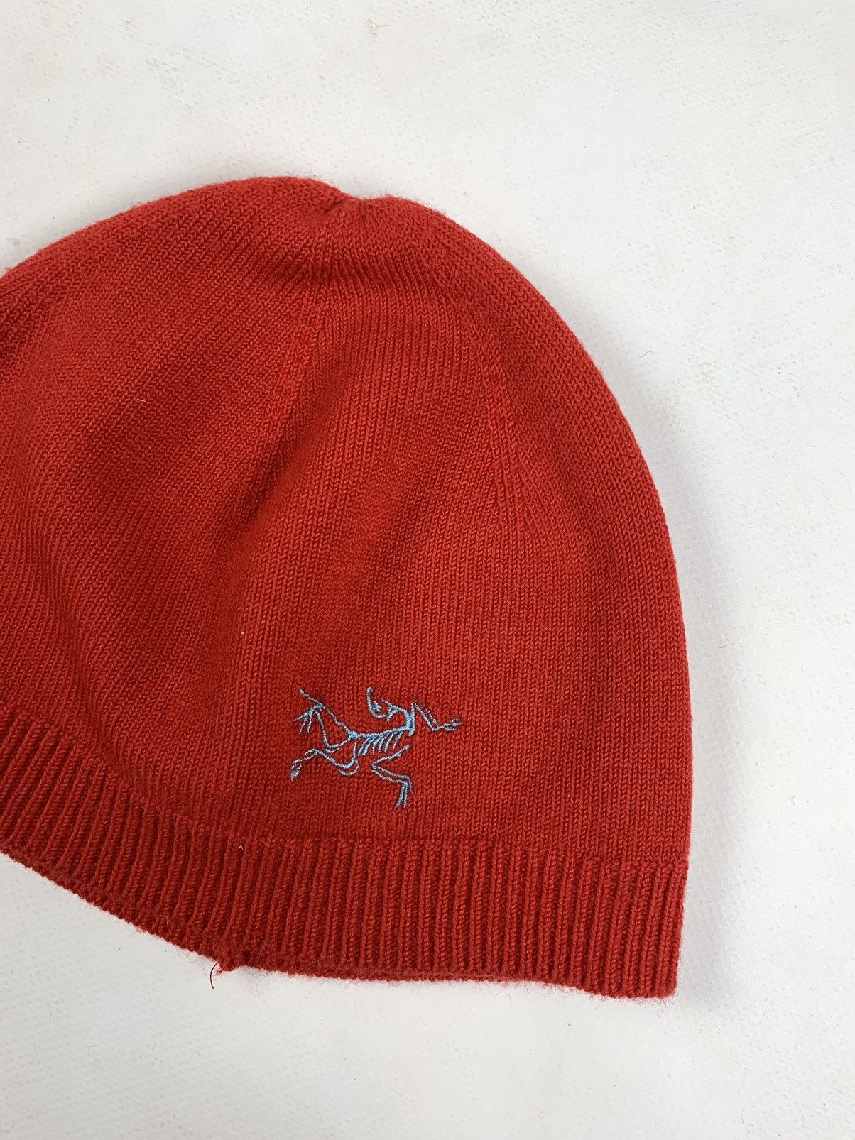 Red Arcteryx Beanie | Grailed