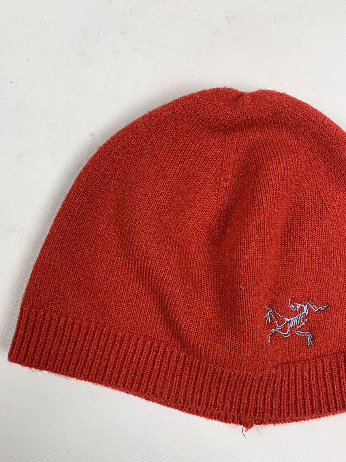 Arc'teryx Arcteryx Red Wool Beanie Hat Cap Size ONE SIZE - 3 Thumbnail