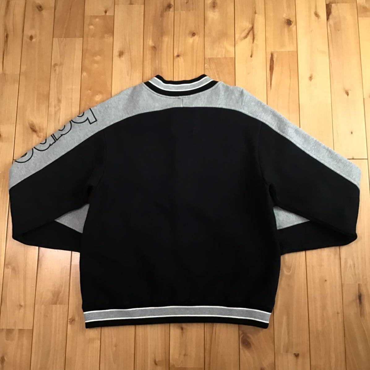Bape BAPE HEAD LOGO sweat varsity jacket a bathing ape Size US M / EU 48-50 / 2 - 3 Thumbnail