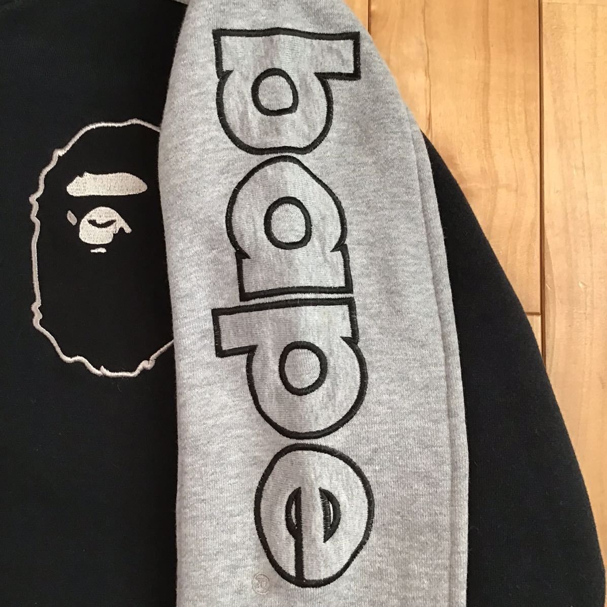 Bape BAPE HEAD LOGO sweat varsity jacket a bathing ape Size US M / EU 48-50 / 2 - 5 Thumbnail