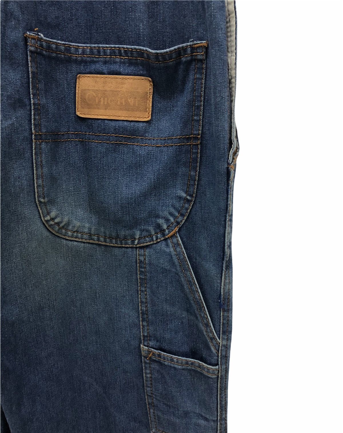 Japanese Brand × Vintage Vintage Y2K Style CHIC MATE by Yamamoto Co. Denim Overalls Size US 32 / EU 48 - 6 Thumbnail