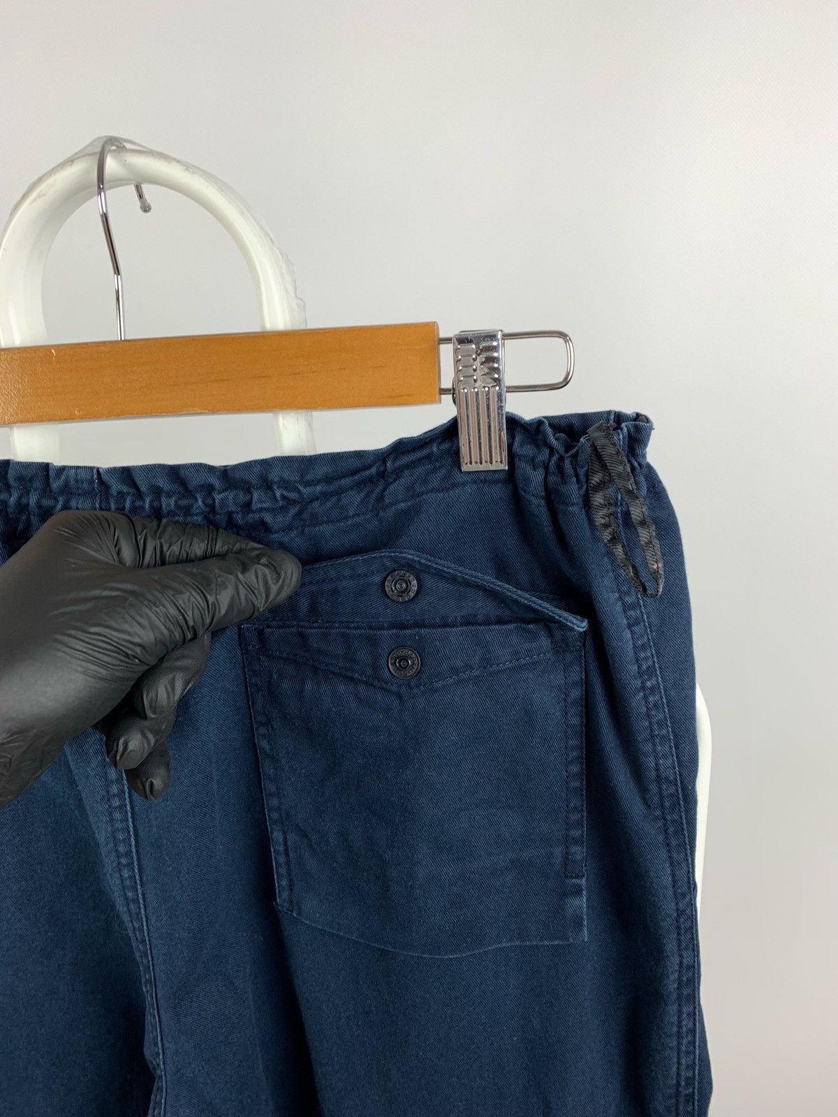 Japanese Brand Maharishi Embroidered Wolf Transformer Cargo Shopats Pants Size US 28 / EU 44 - 21 Thumbnail