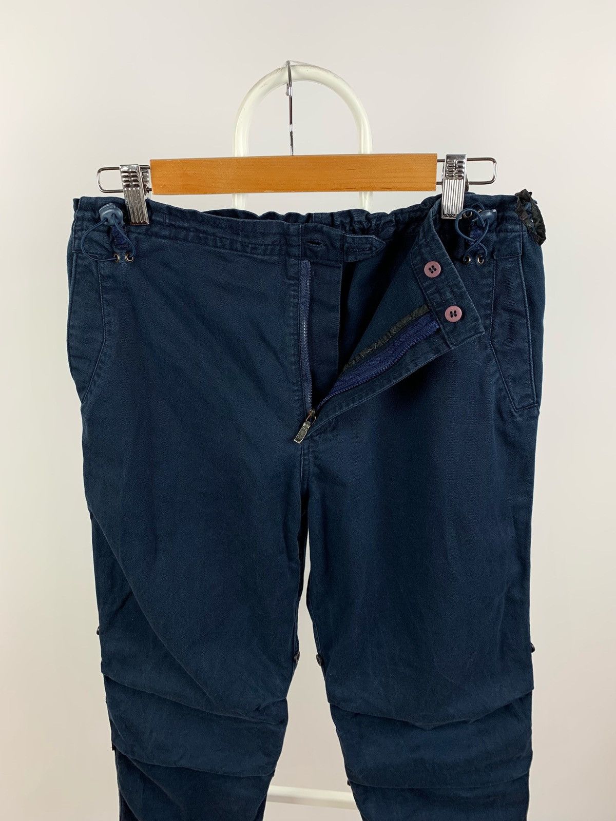 Japanese Brand Maharishi Embroidered Wolf Transformer Cargo Shopats Pants Size US 28 / EU 44 - 12 Thumbnail