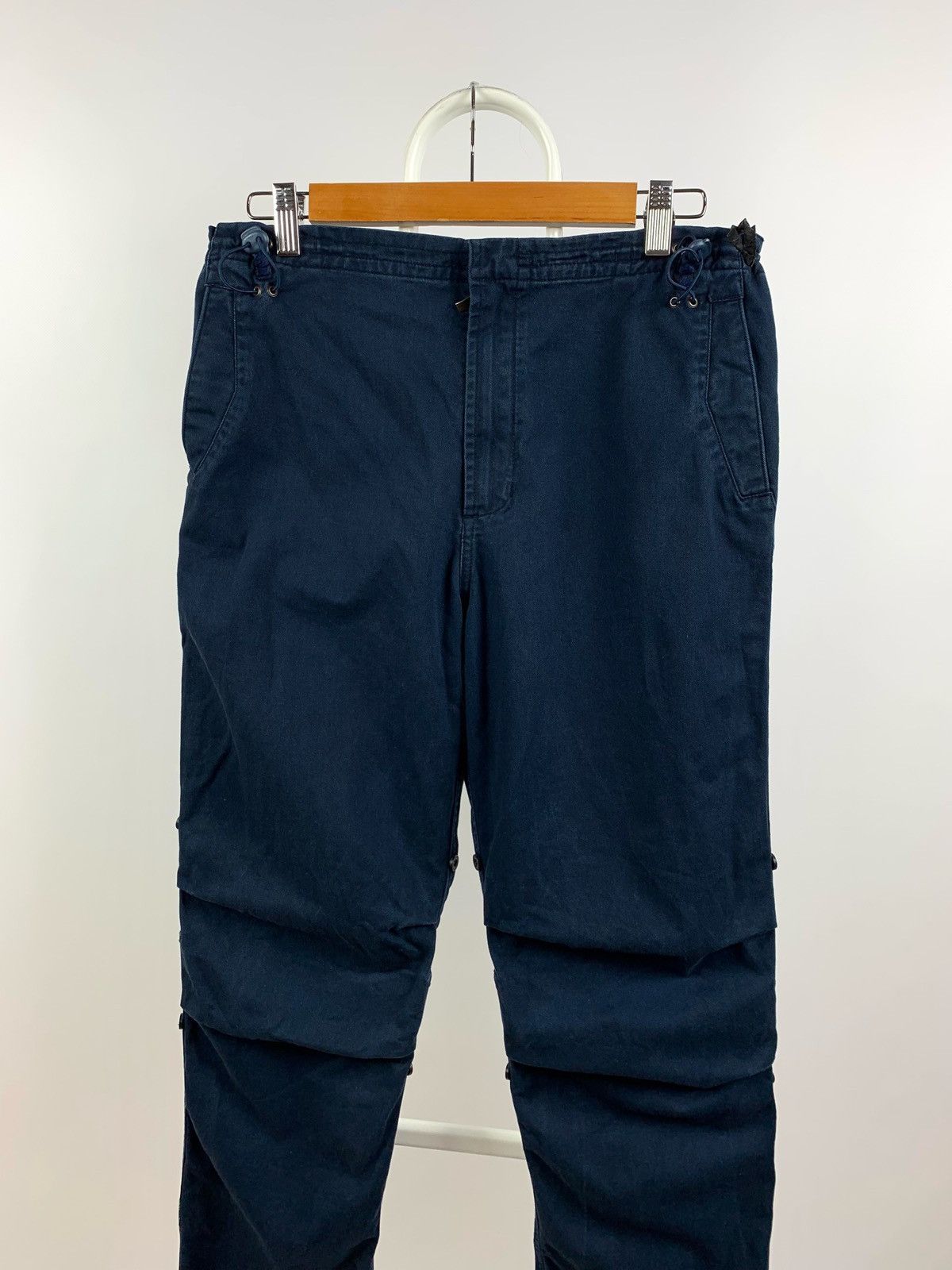 Japanese Brand Maharishi Embroidered Wolf Transformer Cargo Shopats Pants Size US 28 / EU 44 - 11 Thumbnail