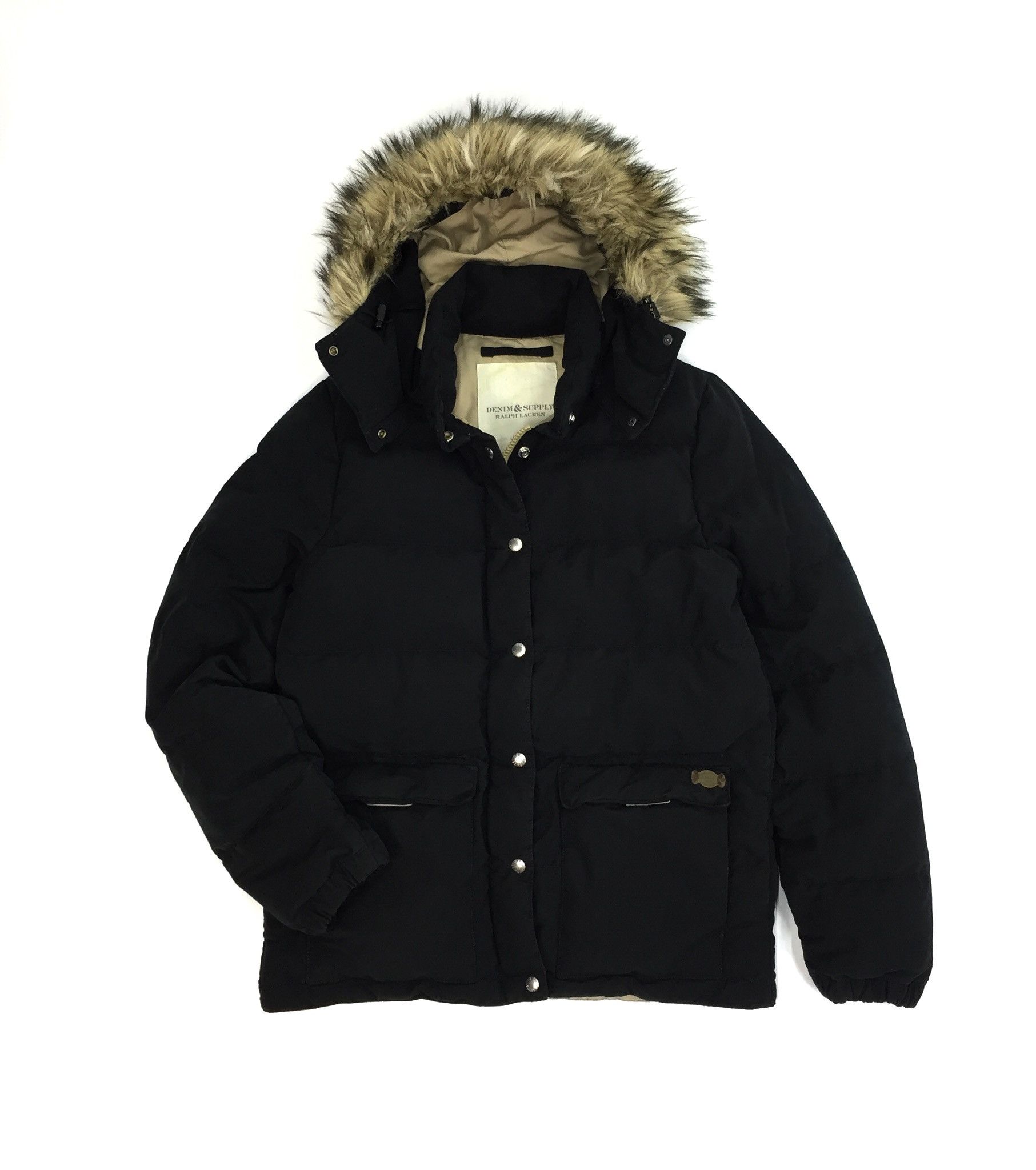 Denim & Supply Ralph Lauren × Polo Ralph Lauren × Ralph Lauren Denim And Supply Ralph Lauren Down Puffer Women Jacket Size M / US 6-8 / IT 42-44 - 1 Thumbnail