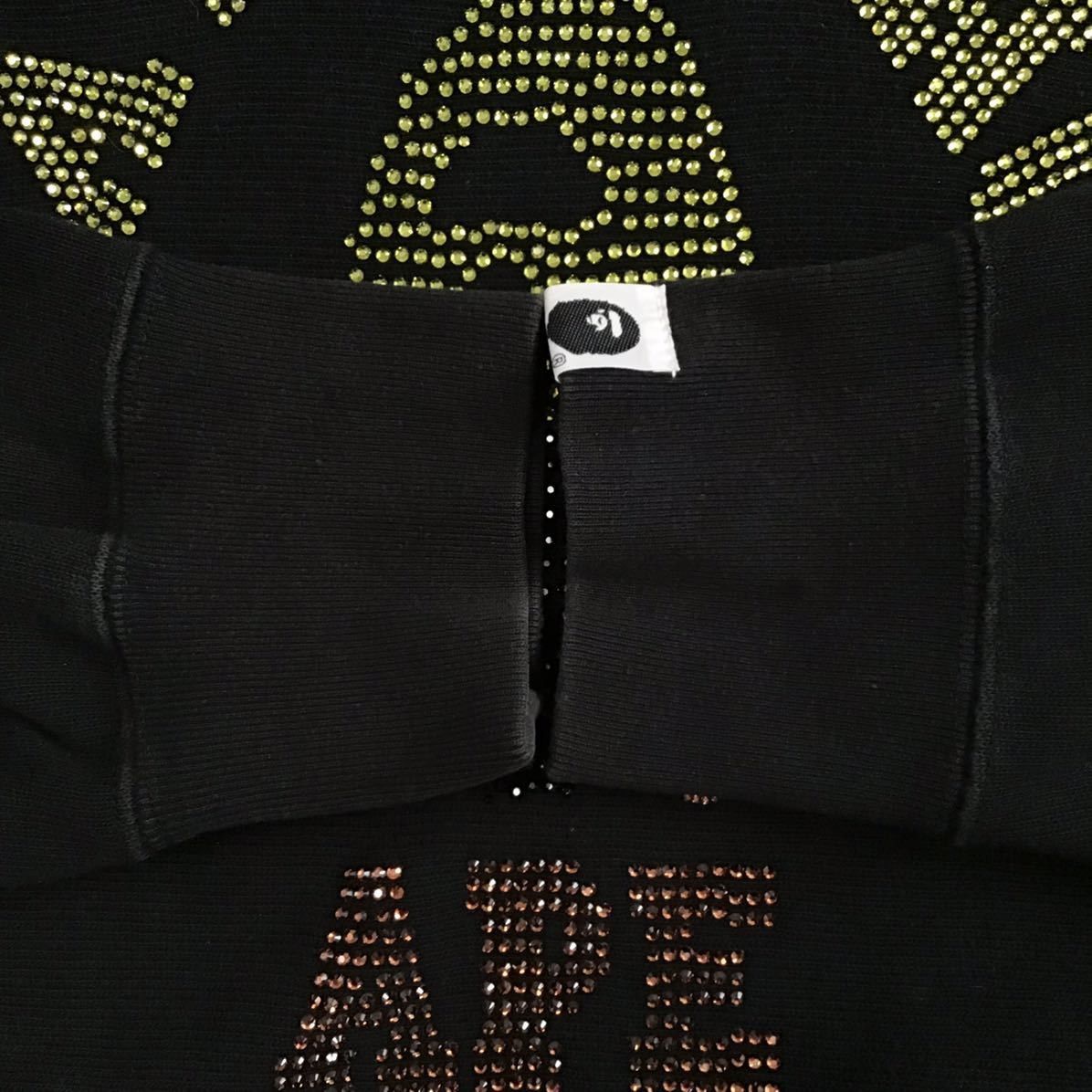 Bape × Swarovski BAPE Swarovski gradation college logo pullover hoodie ape Size US M / EU 48-50 / 2 - 7 Thumbnail