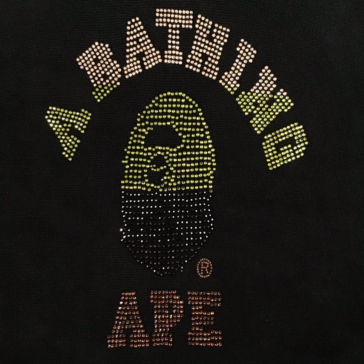 Bape × Swarovski BAPE Swarovski gradation college logo pullover hoodie ape Size US M / EU 48-50 / 2 - 4 Thumbnail