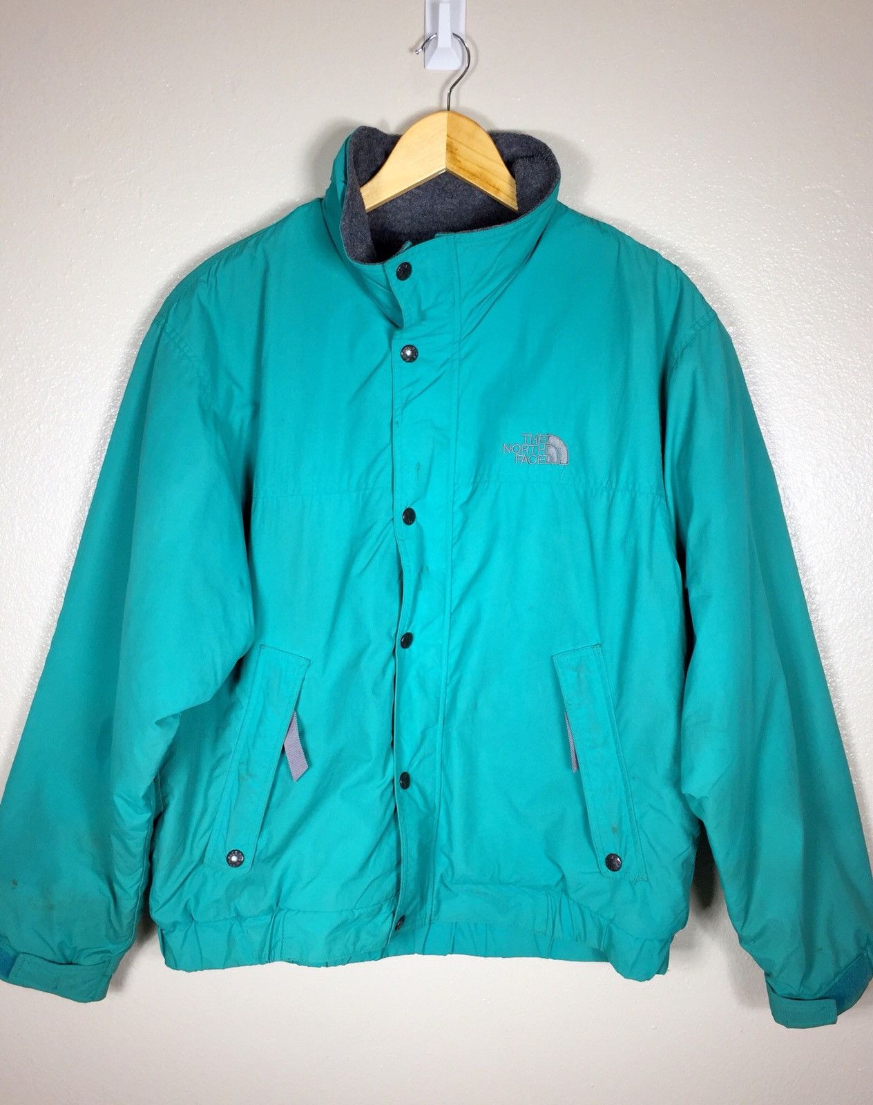 The North Face The North Face Full Zip Up & Button Jacket Size US L / EU 52-54 / 3 - 1 Thumbnail