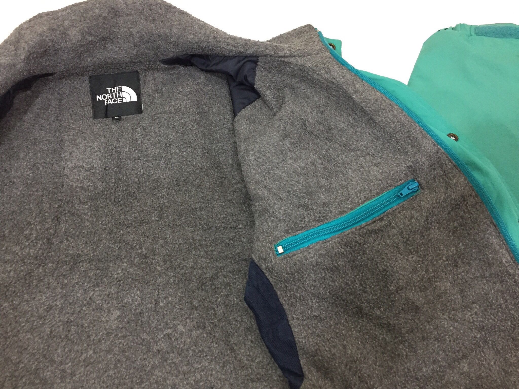 The North Face The North Face Full Zip Up & Button Jacket Size US L / EU 52-54 / 3 - 4 Thumbnail