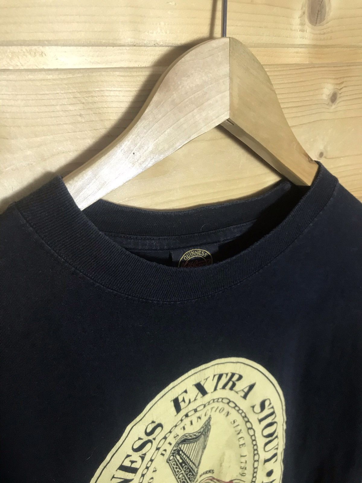 Vintage Vintage Guinness big logo t-shirt Size US L / EU 52-54 / 3 - 7 Thumbnail