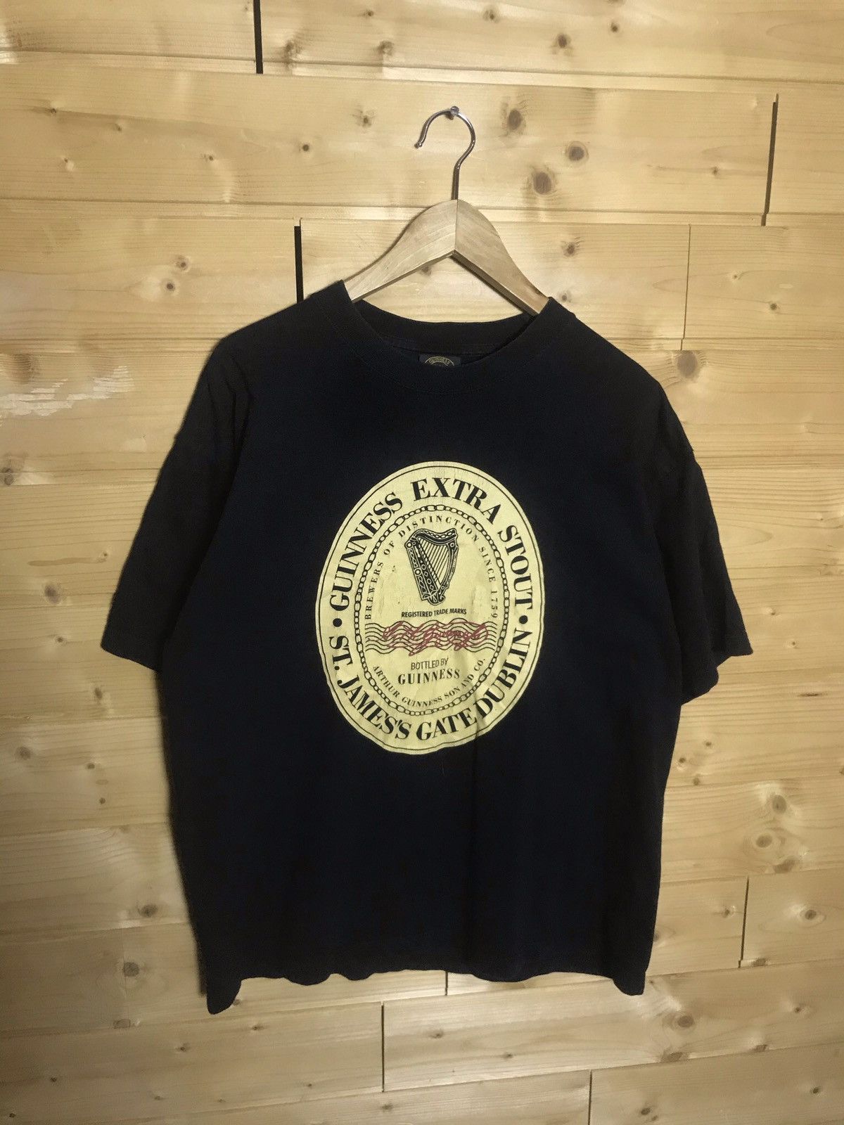 Vintage Vintage Guinness big logo t-shirt Size US L / EU 52-54 / 3 - 2 Thumbnail