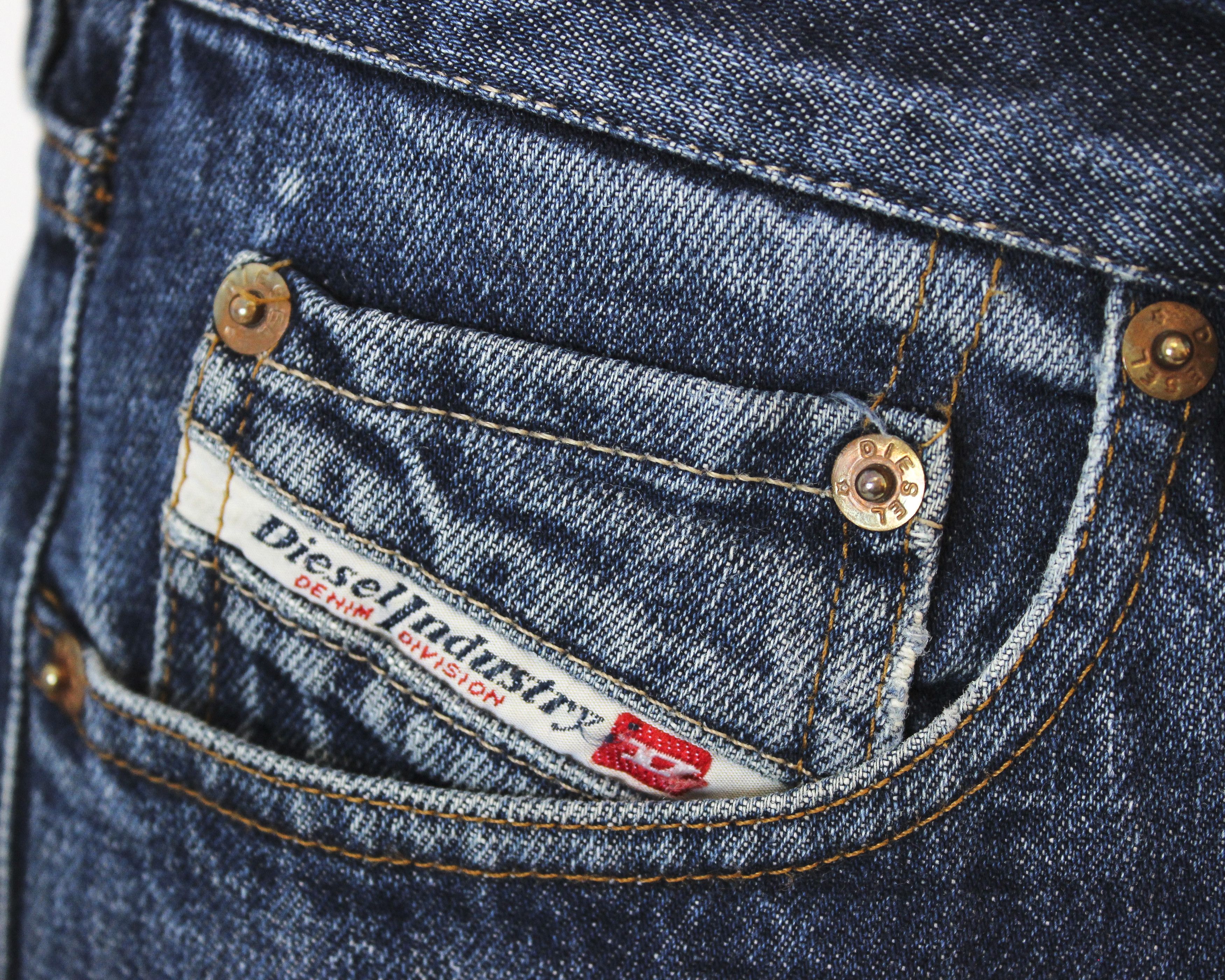 Diesel Kulter Mens W34 L30 Reg Straight Made in Italy Jeans Pants Size US 34 / EU 50 - 4 Thumbnail