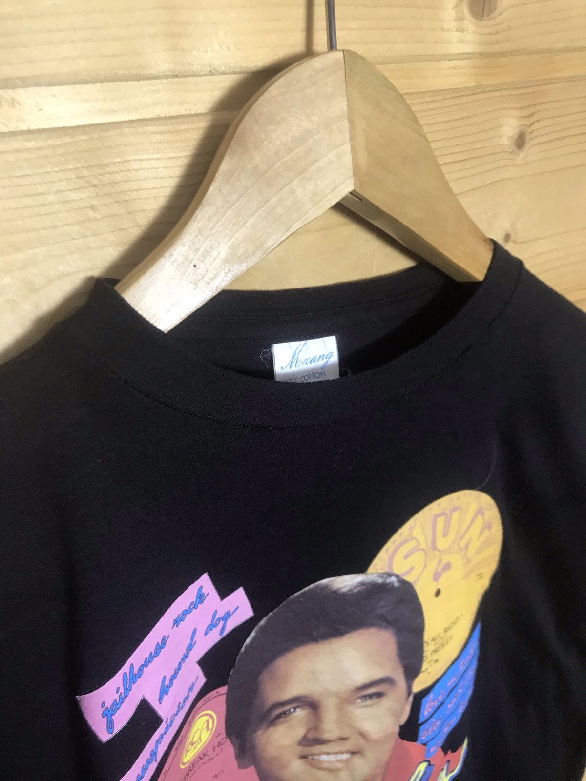 Band Tees Vintage Elvis Presley single stitch t-shirt Size US L / EU 52-54 / 3 - 6 Thumbnail