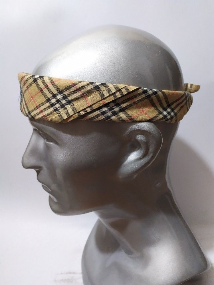 Burberry × Vintage Burberry Nova Check Handkerchief/Neckerchief/Bandana Size ONE SIZE - 2 Thumbnail