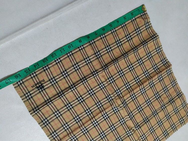Burberry × Vintage Burberry Nova Check Handkerchief/Neckerchief/Bandana Size ONE SIZE - 9 Thumbnail