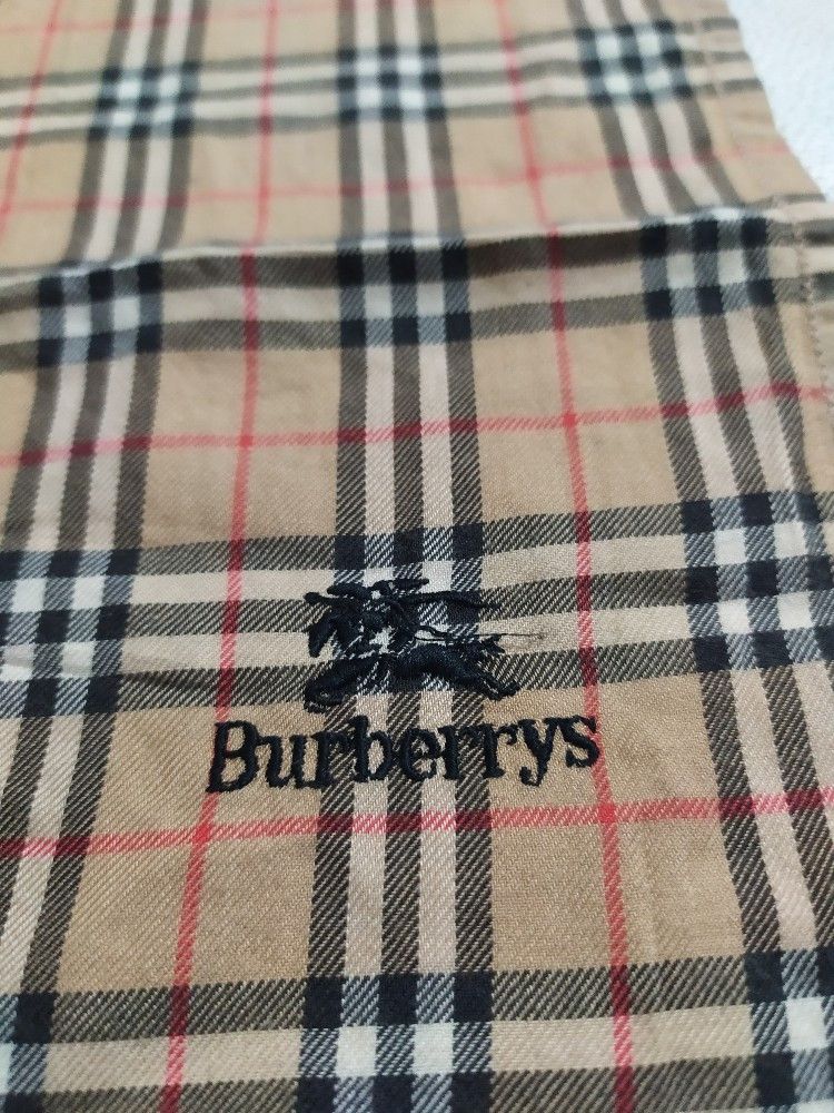 Burberry × Vintage Burberry Nova Check Handkerchief/Neckerchief/Bandana Size ONE SIZE - 7 Thumbnail