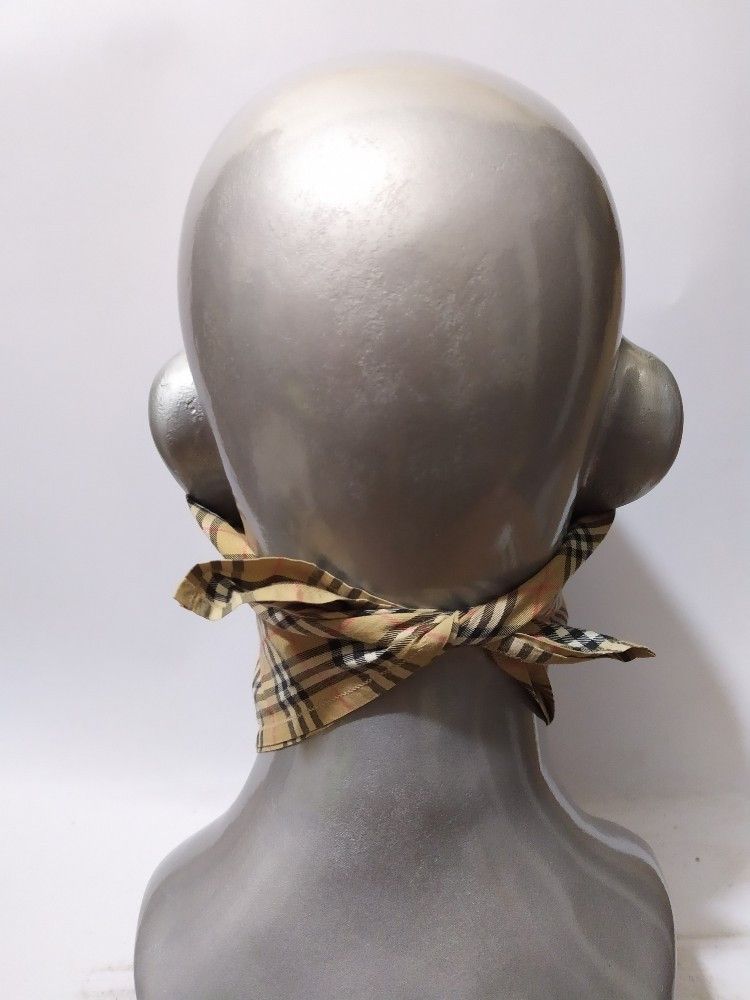 Burberry × Vintage Burberry Nova Check Handkerchief/Neckerchief/Bandana Size ONE SIZE - 6 Thumbnail