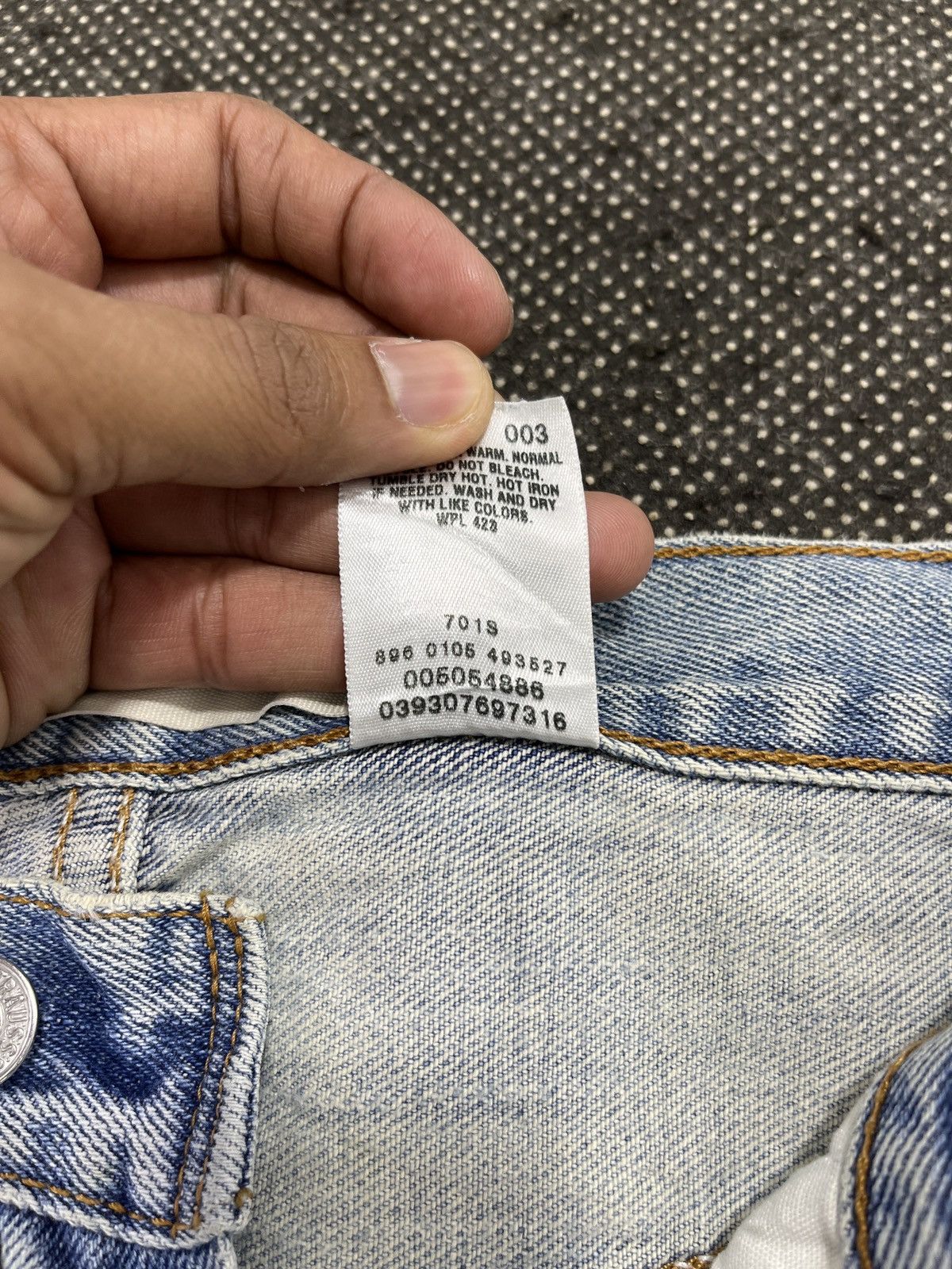Levi's Vintage Levi's 505 Stone Wash Jeans - J734 Size US 32 / EU 48 - 9 Thumbnail