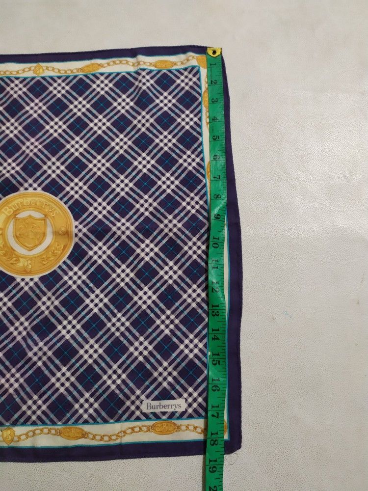 Burberry Vintage Burberry Baroque Handkerchief/Bandana/Neckerchief Size ONE SIZE - 10 Thumbnail