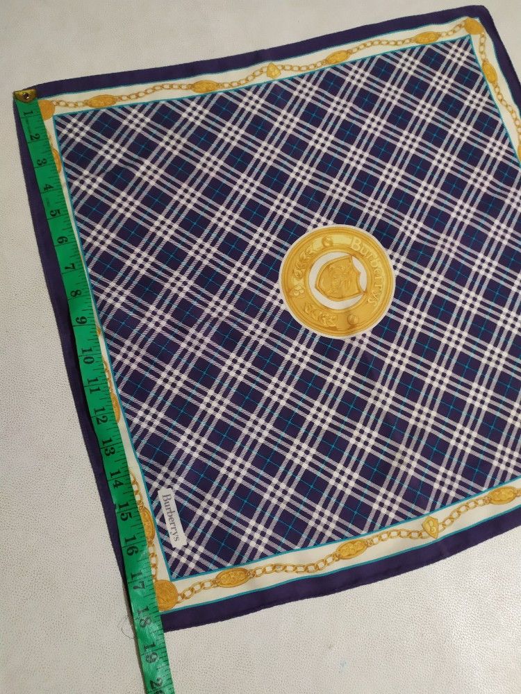 Burberry Vintage Burberry Baroque Handkerchief/Bandana/Neckerchief Size ONE SIZE - 11 Thumbnail