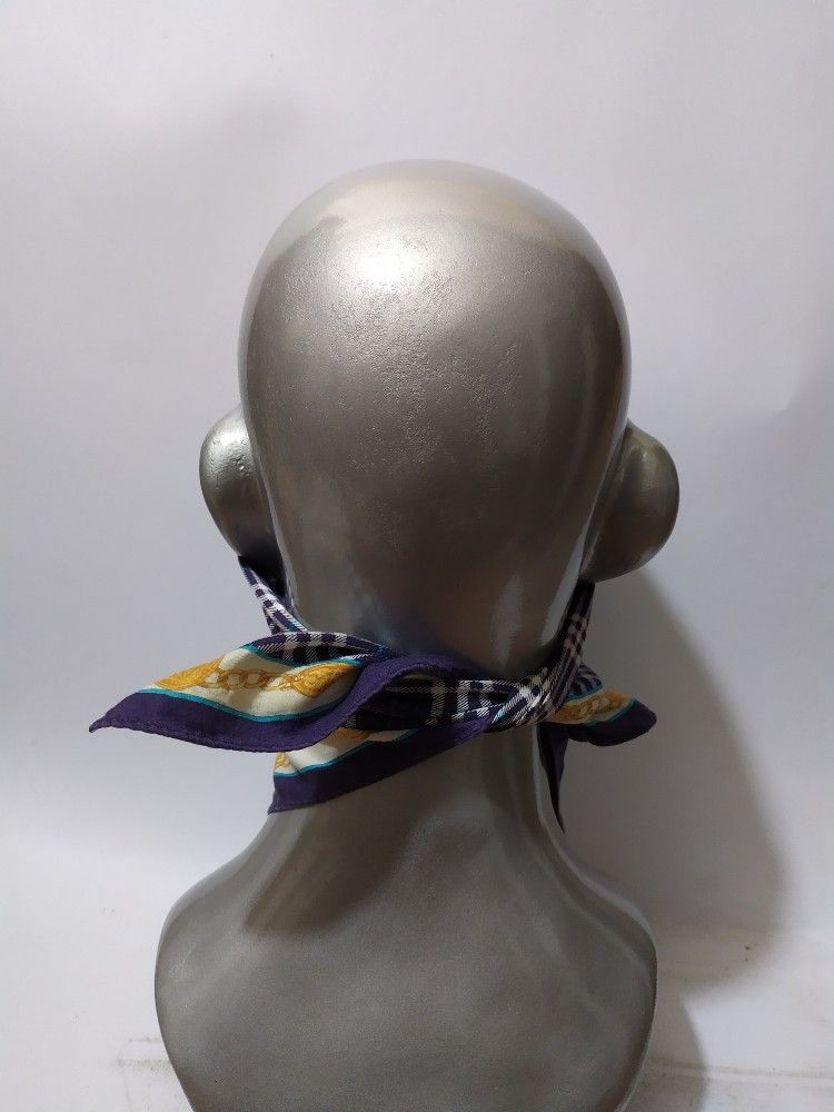 Burberry Vintage Burberry Baroque Handkerchief/Bandana/Neckerchief Size ONE SIZE - 6 Thumbnail