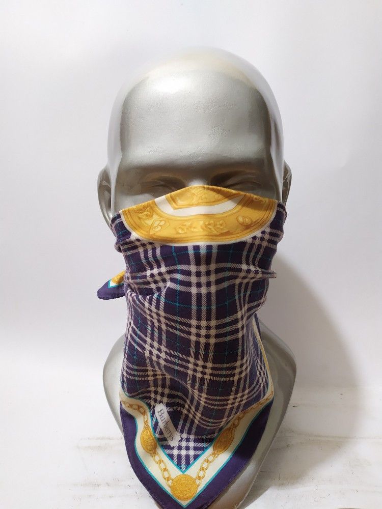 Burberry Vintage Burberry Baroque Handkerchief/Bandana/Neckerchief Size ONE SIZE - 4 Thumbnail