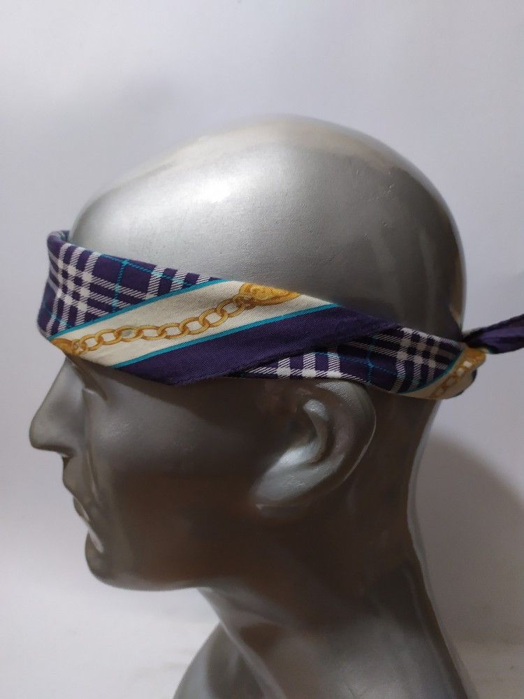Burberry Vintage Burberry Baroque Handkerchief/Bandana/Neckerchief Size ONE SIZE - 2 Thumbnail