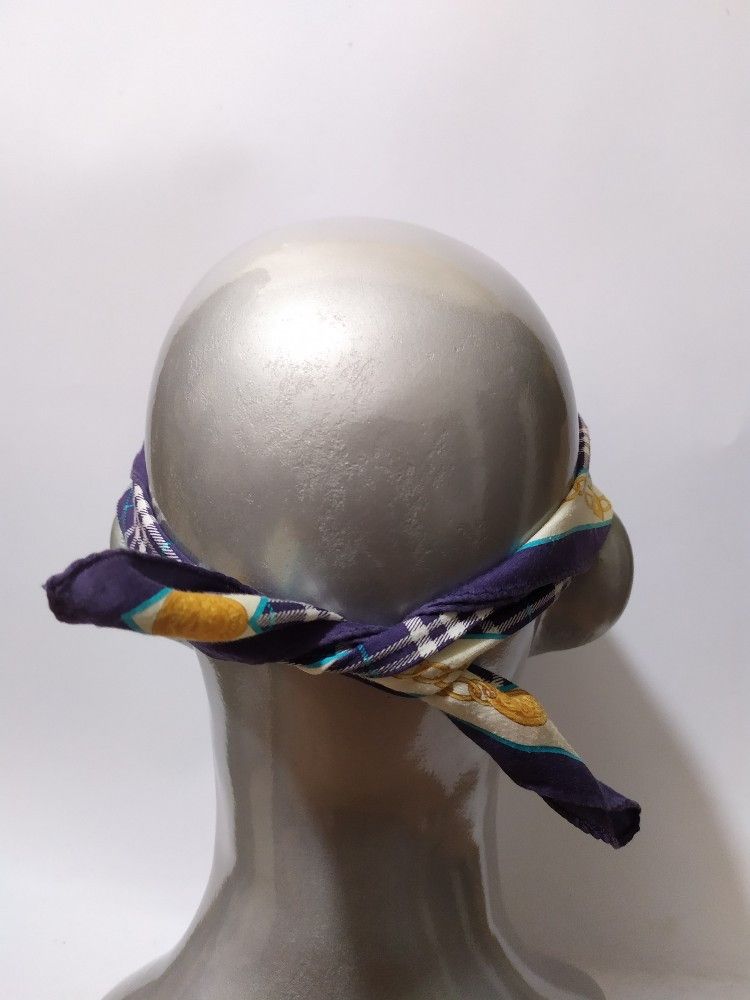 Burberry Vintage Burberry Baroque Handkerchief/Bandana/Neckerchief Size ONE SIZE - 3 Thumbnail