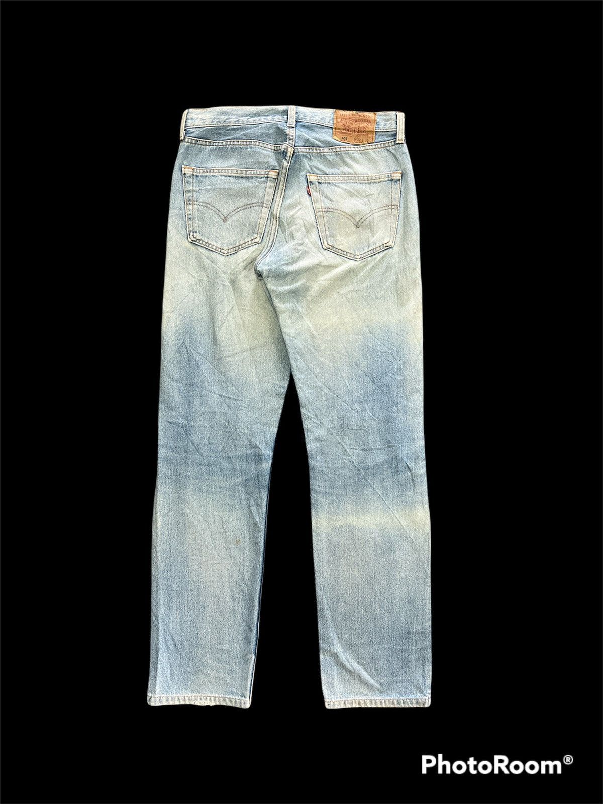 Levi's × Vintage Vintage Levis 501 Washers Thrashed Grunge Denim Pants Size US 31 - 7 Thumbnail