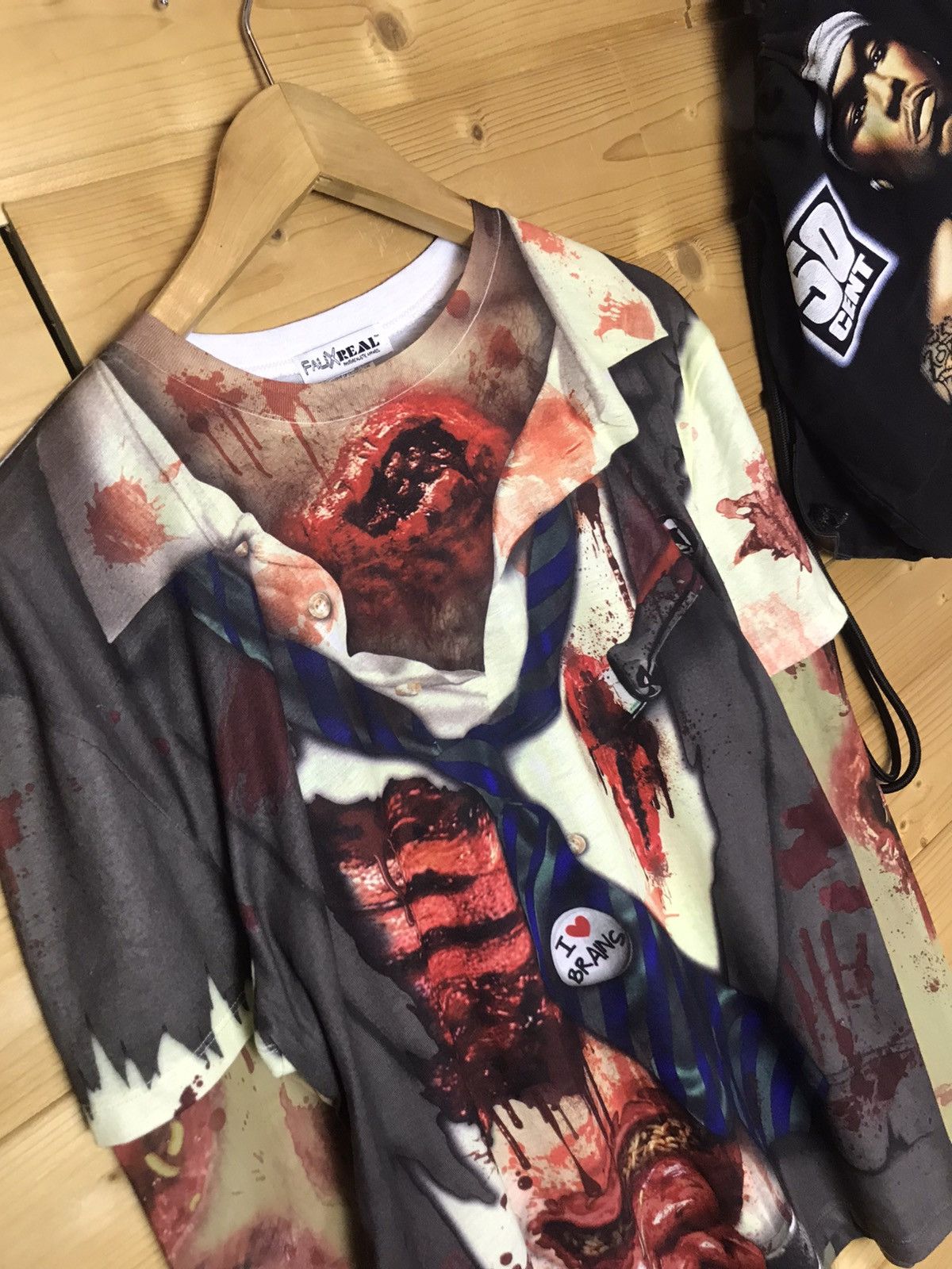 Expert Horror Faux Real horror long sleeve shirt Size US M / EU 48-50 / 2 - 5 Thumbnail