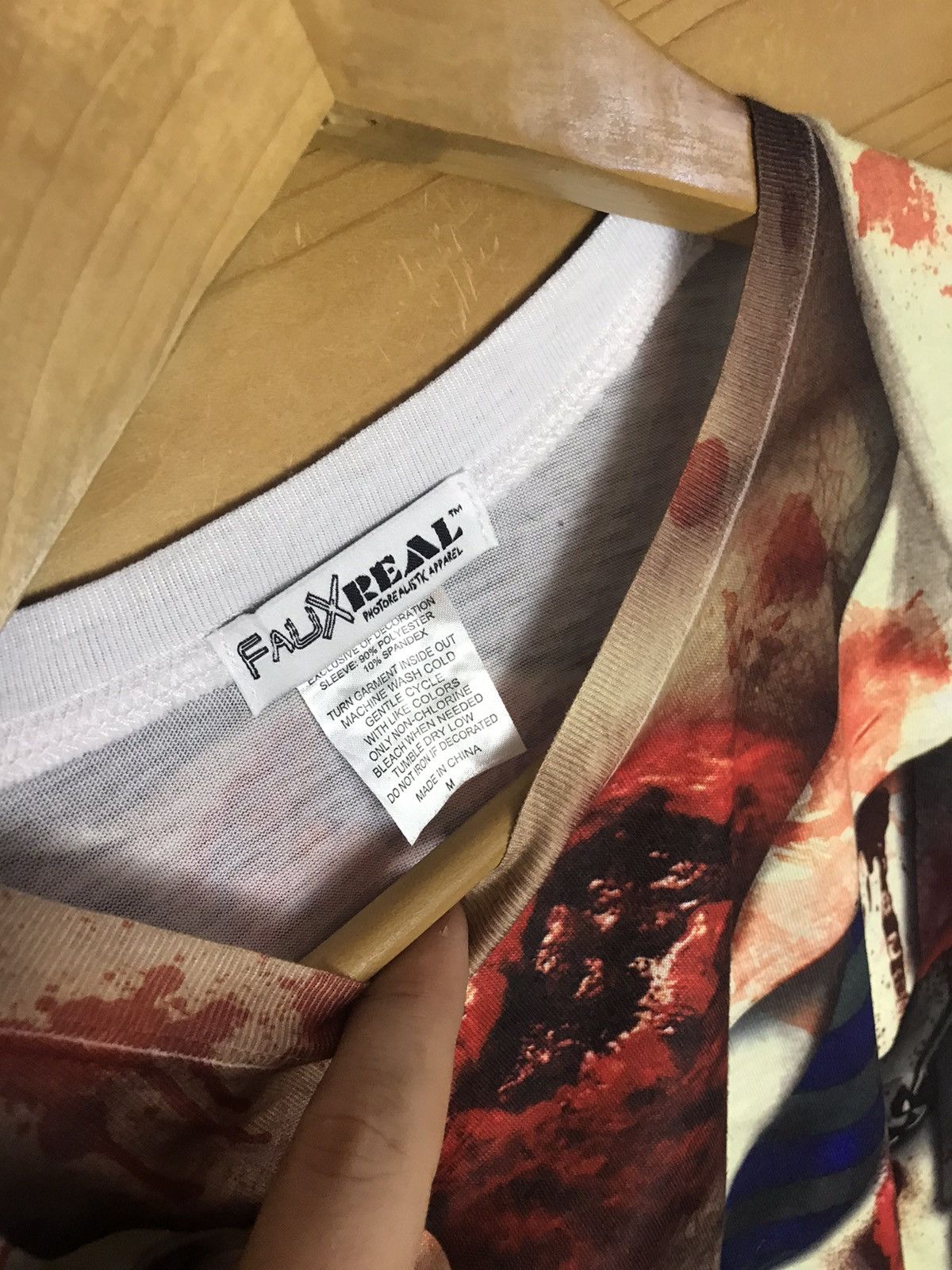 Expert Horror Faux Real horror long sleeve shirt Size US M / EU 48-50 / 2 - 7 Thumbnail